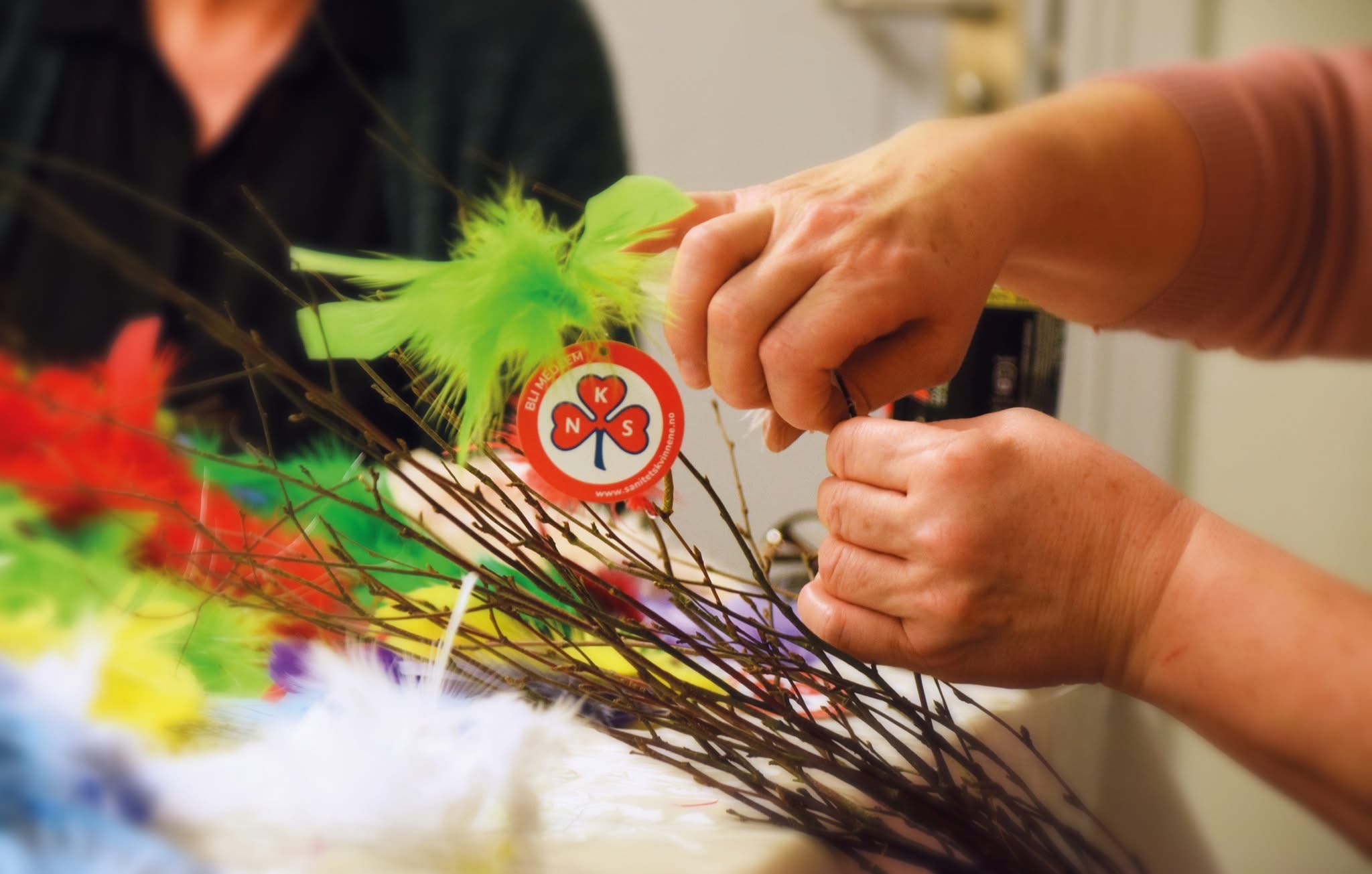 Binding og salg av fastelavnsris